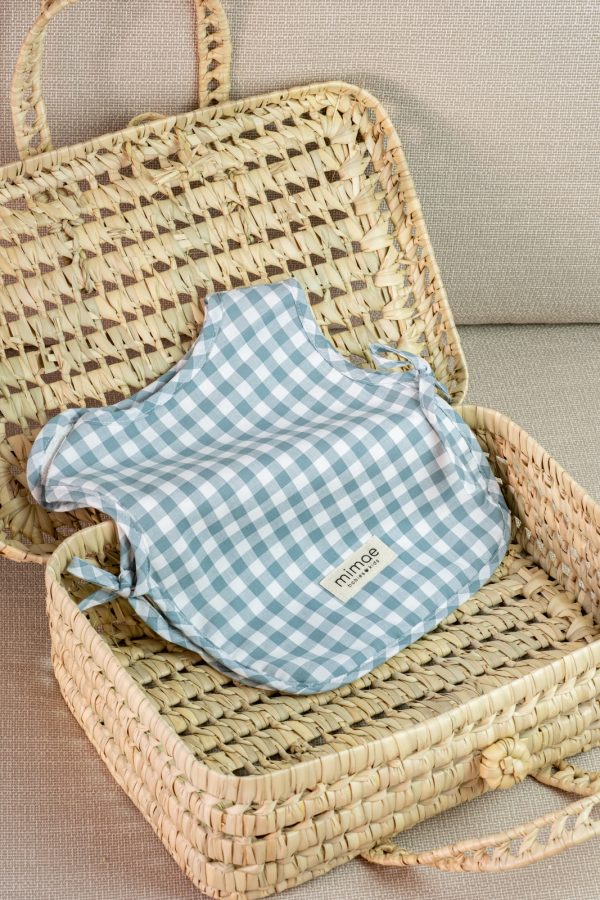 Babero Classic Vichy Menta - Imagen 2