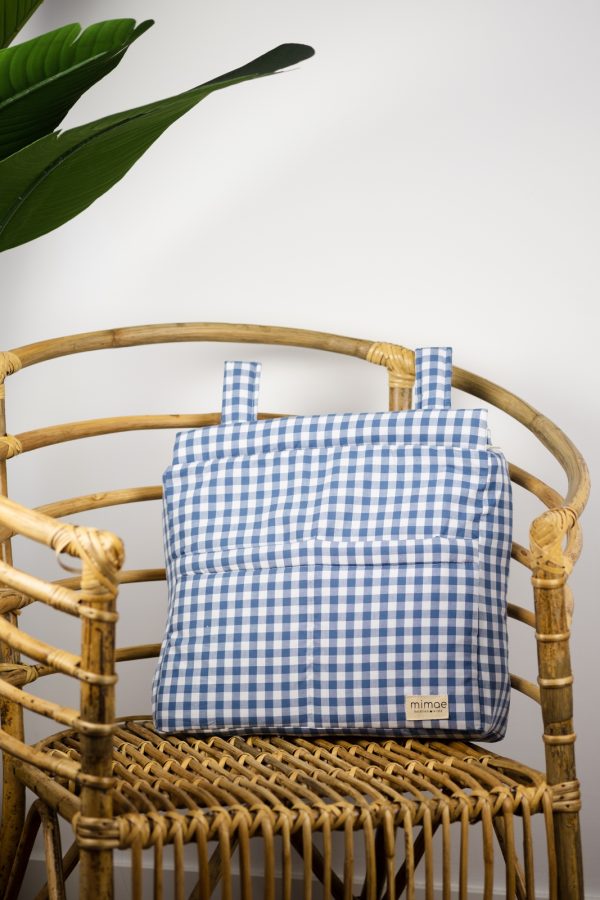 Bolso Big Vichy Azul - Imagen 3