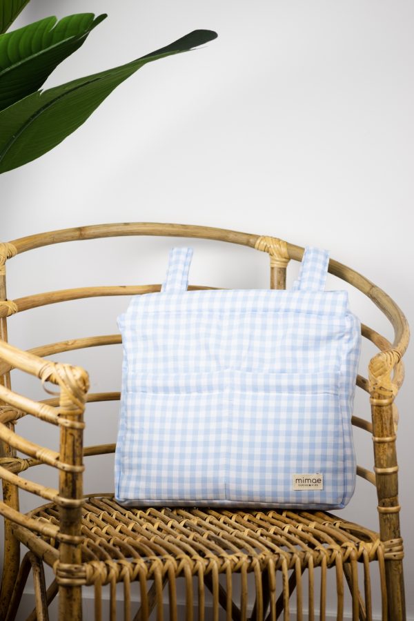 Bolso Big Vichy Azul Claro - Imagen 2