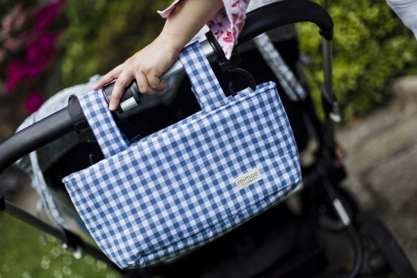 Bolso Mini Vichy Azul - Imagen 3