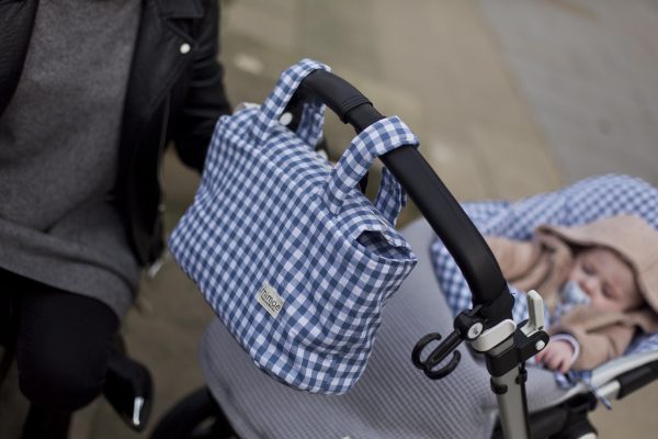 Bolso Mini Vichy Azul - Imagen 2