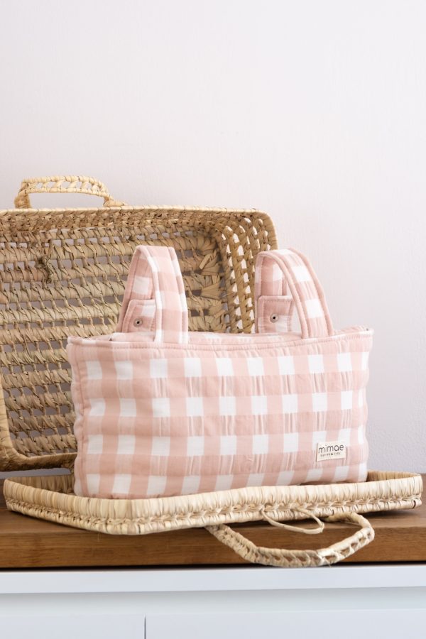 Bolso Mini Vichy Rosa - Imagen 3