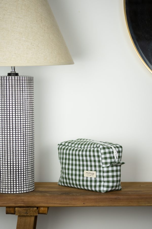 Neceser Vichy Verde - Imagen 3