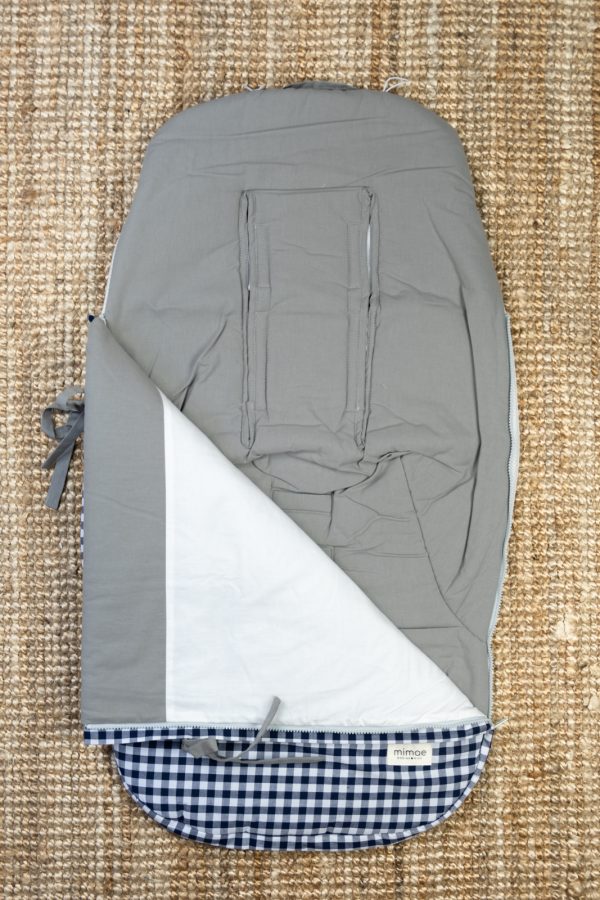 Saco Universal Vichy Navy y Gris - Imagen 2