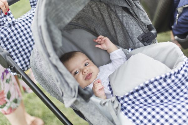 Saco Universal Vichy Navy y Gris - Imagen 4
