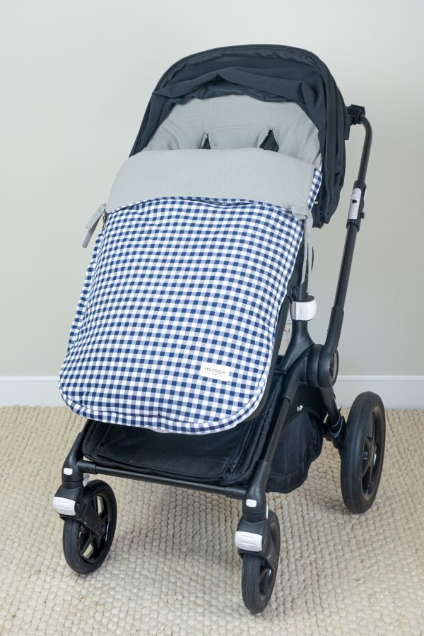 Saco Universal Vichy Navy y Gris