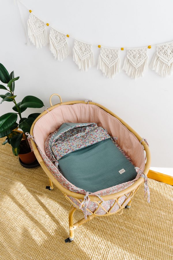 Saco capazo Liberty Matilda y Bambula Menta - Imagen 2