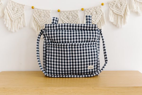 Bolso Big Vichy Navy - Imagen 2