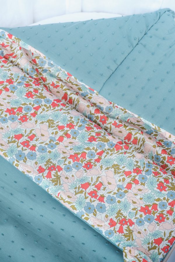 Saco Capazo Liberty Lucia y Plumeti Menta - Imagen 2