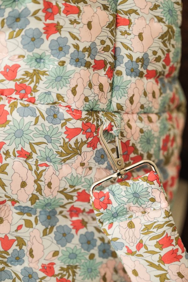 Bolso Maternidad Liberty Lucía asa Vichy Rosa - Imagen 5