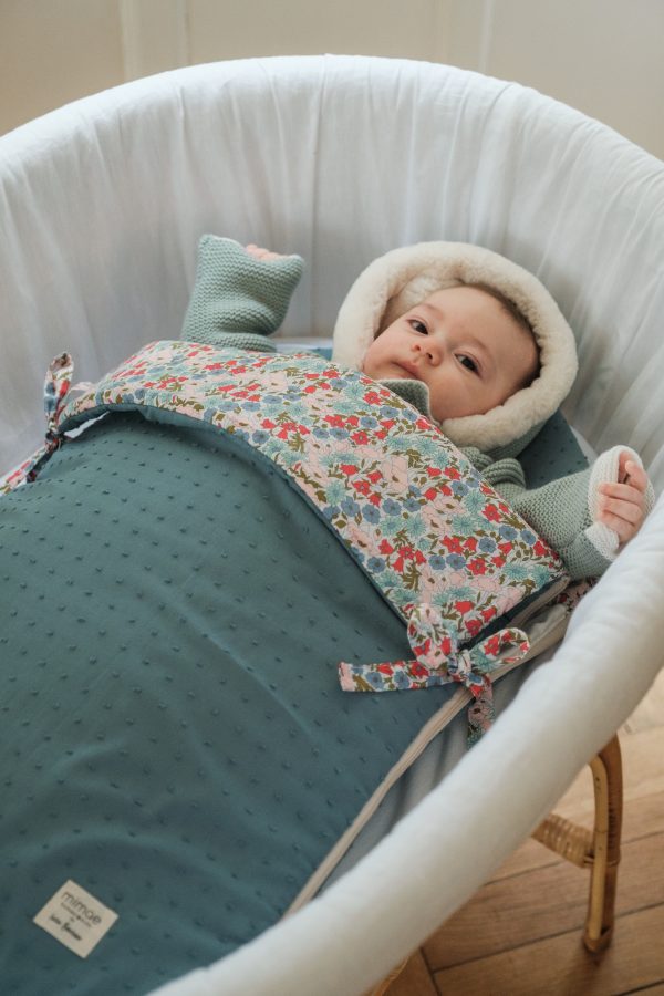 Saco Capazo Liberty Lucia y Plumeti Menta - Imagen 6
