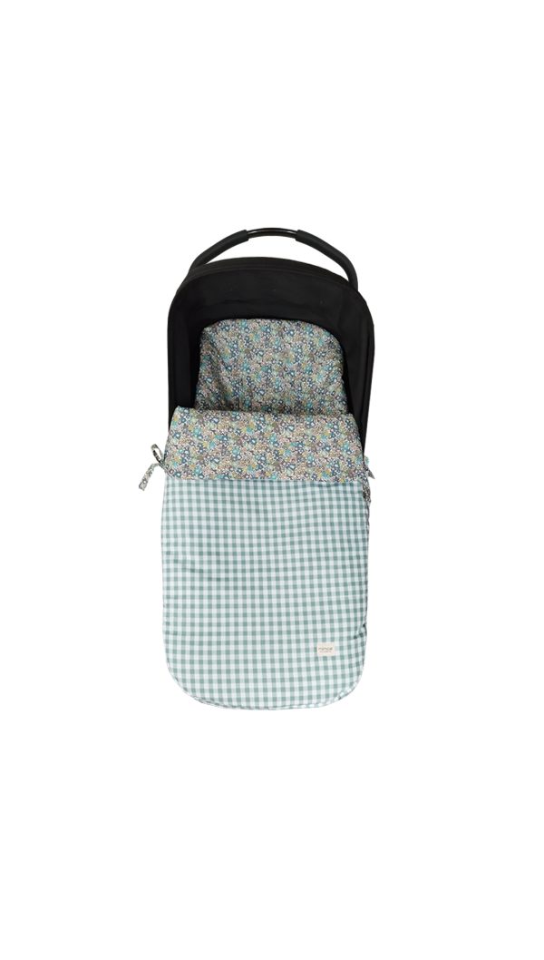 Saco Universal - Vichy Menta + Liberty Marina - Imagen 2