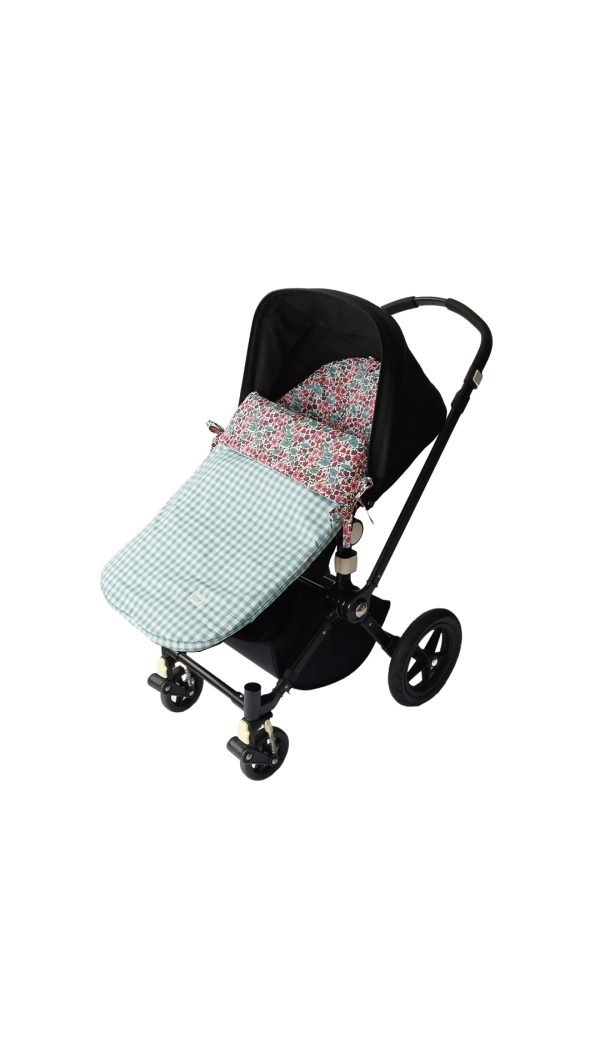 Saco Universal - Vichy Menta + Liberty Bera