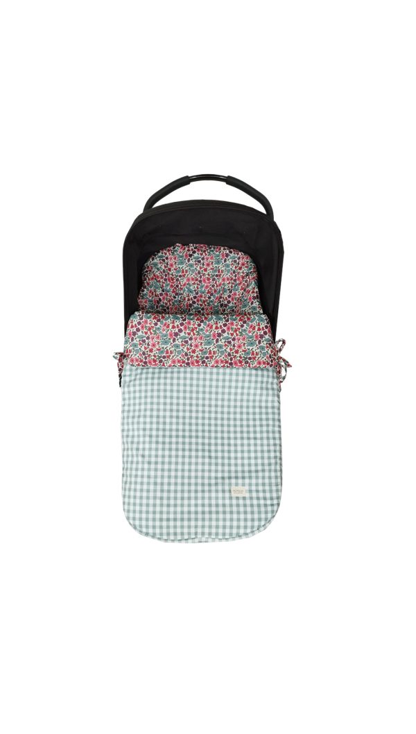 Saco Universal - Vichy Menta + Liberty Bera - Imagen 2