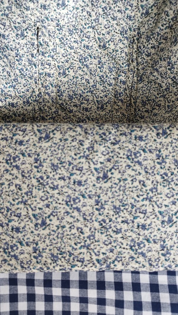 Saco Universal - Vichy Navy + Liberty Paul - Imagen 4