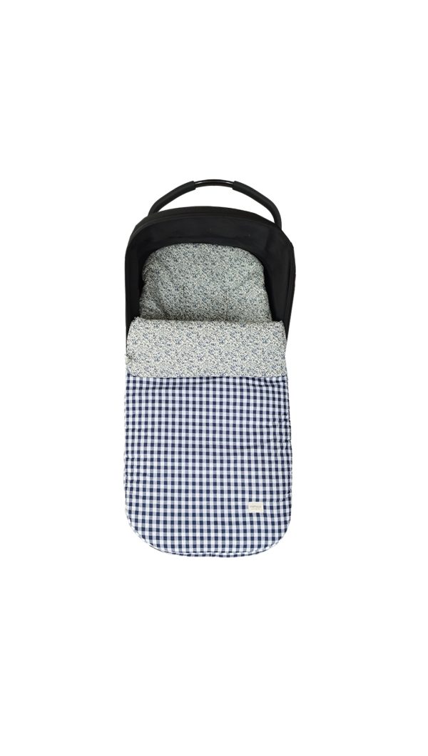 Saco Universal - Vichy Navy + Liberty Paul - Imagen 2