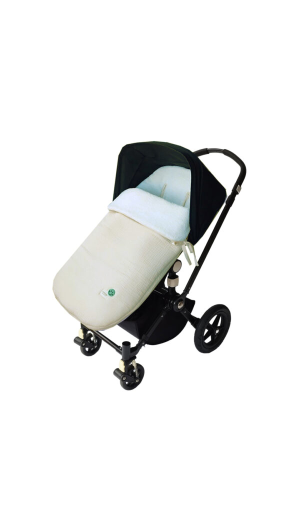 Habana Kids + Mimae Saco Universal Invierno - Bambula Ecru + Polar