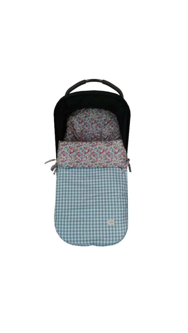 Saco Universal - Liberty Matilda + Vichy Menta - Imagen 2