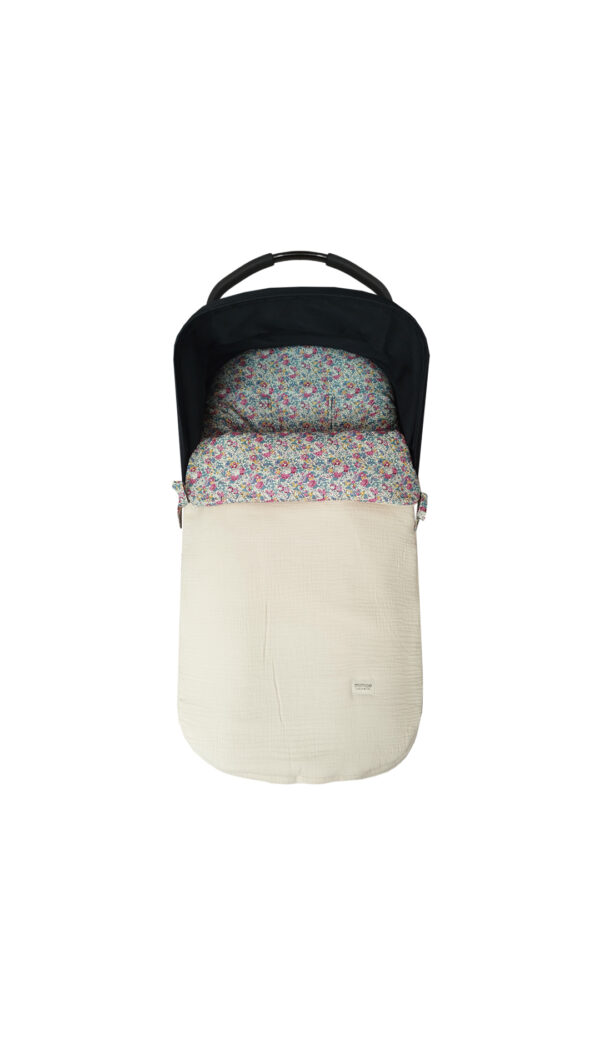 Saco Universal - Liberty Matilda + Bambula Ecru - Imagen 2