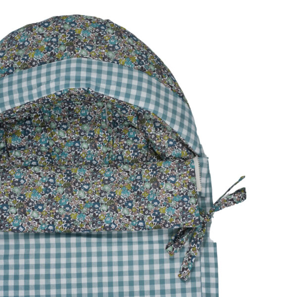 Saco yoyo Marina y vichy menta - Imagen 2