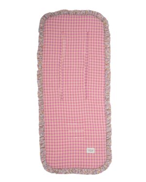 Colchoneta vichy strawberry&volante Laida