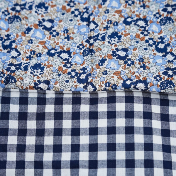 Saco Universal - Liberty Telmo + Vichy Navy - Imagen 3