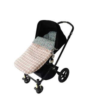 Saco Universal - Vichy Rosa + Liberty Marina