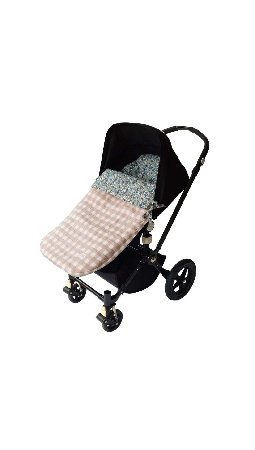 Saco Universal - Vichy Rosa + Liberty Marina