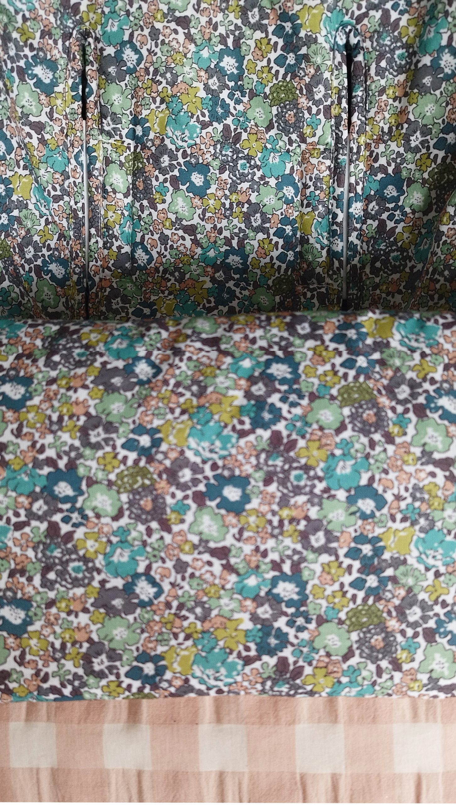 Saco Universal - Vichy Rosa + Liberty Marina - Imagen 4