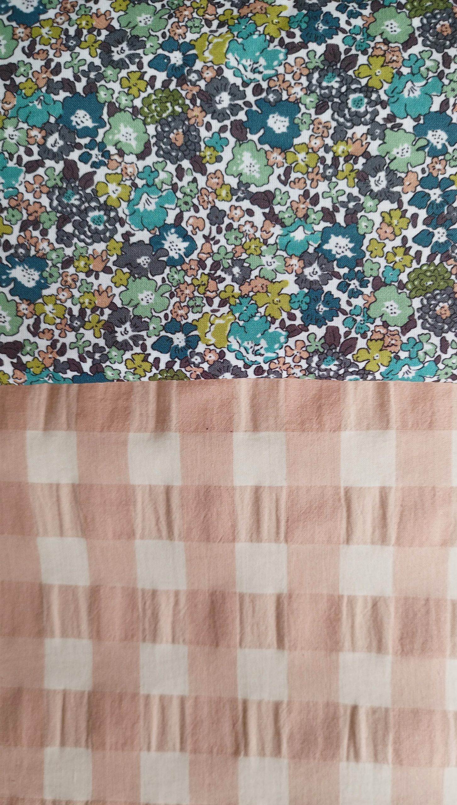 Saco Universal - Vichy Rosa + Liberty Marina - Imagen 3