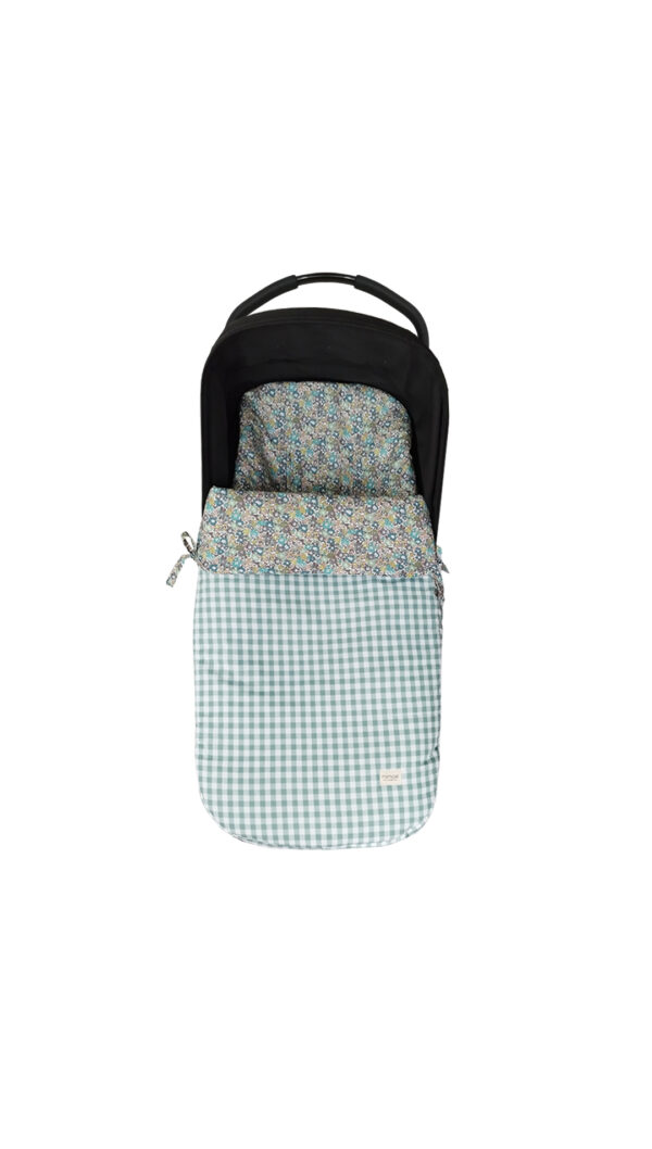 Saco Universal - Vichy Menta + Liberty Marina - Imagen 2