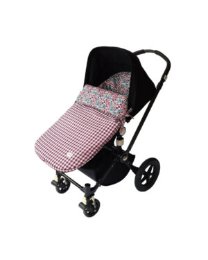 Saco Universal - Vichy Granate + Liberty Bera