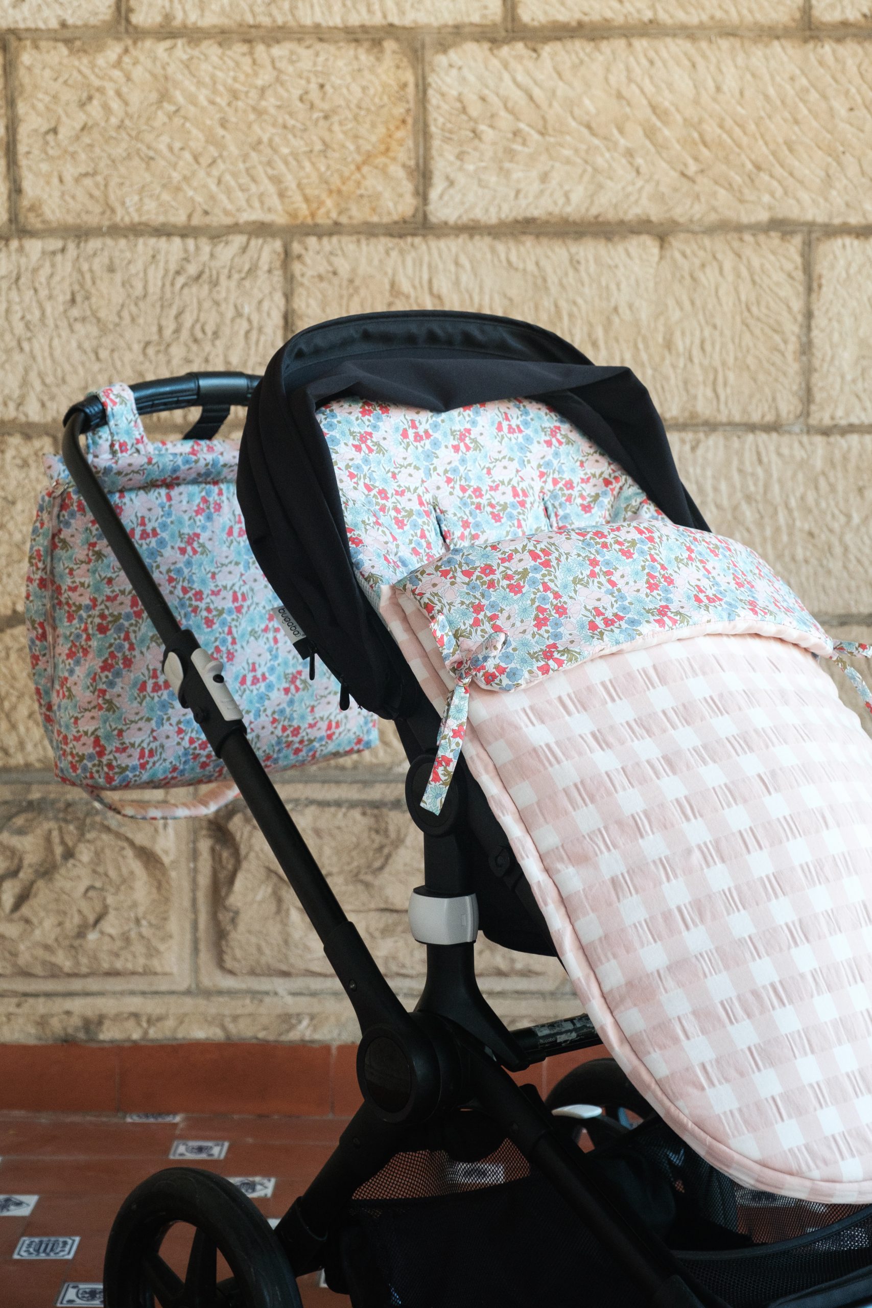 Saco Universal Liberty Lucía y Vichy Rosa - Imagen 3