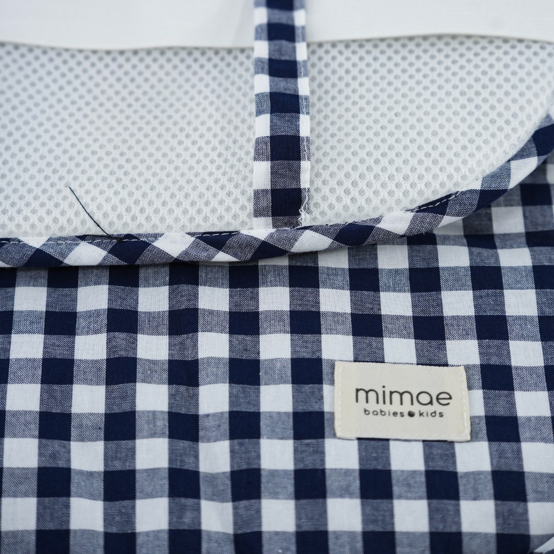 Colchoneta Vichy Navy - Imagen 2