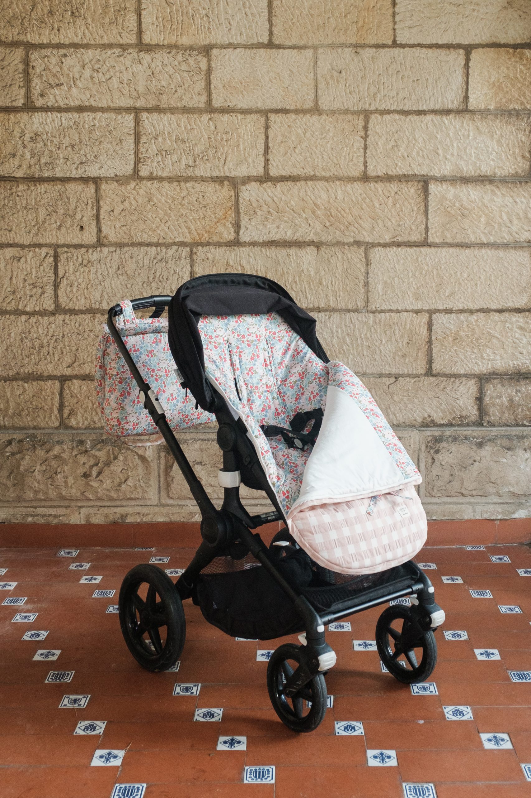 Saco Universal Liberty Lucía y Vichy Rosa - Imagen 4