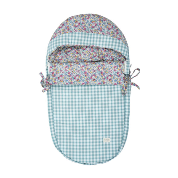 Saco yoyo Liberty Matilda y Vichy Menta