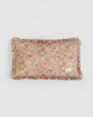 Cojín Liberty Annie & Vichy Menta reversible