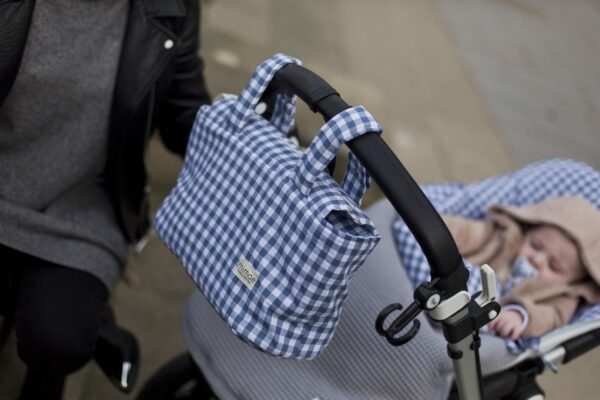 Bolso Mini Vichy Azul - Imagen 2