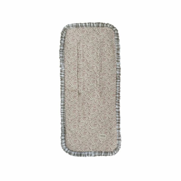 Colchoneta Volante Liberty Nikole + Vichy Beige
