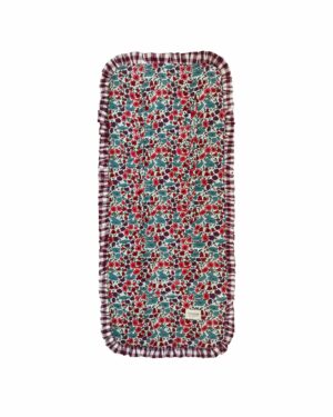 Colchoneta Volante Liberty Bera + Vichy Granate