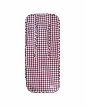 Colchoneta Vichy Granate