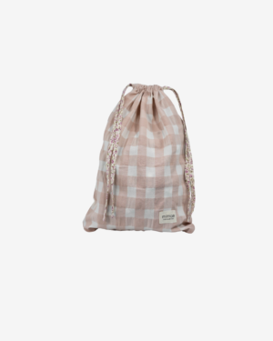 Bolsa multiusos Vichy rosa
