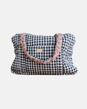 Bolso Maternidad Vichy Navy