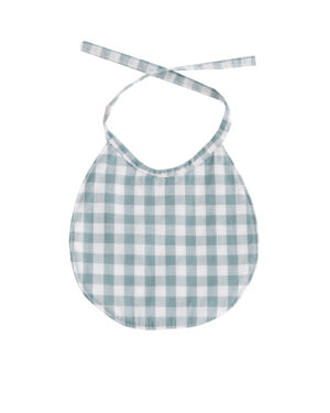 Babero New Born Vichy Menta