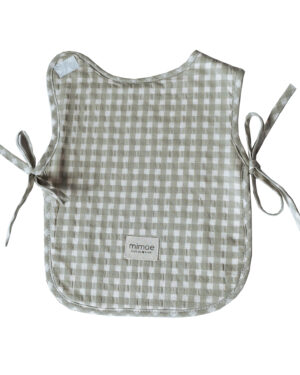 Babero Classic Vichy Musgo