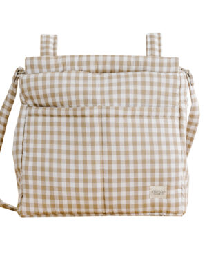 Bolso big Vichy Beige