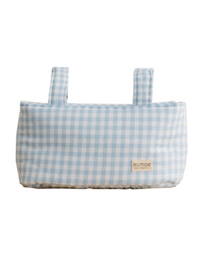 Bolso Mini Vichy Azul Claro