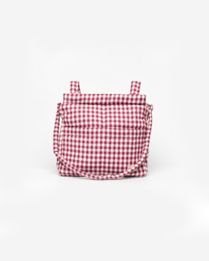 Bolso Big Vichy Granate