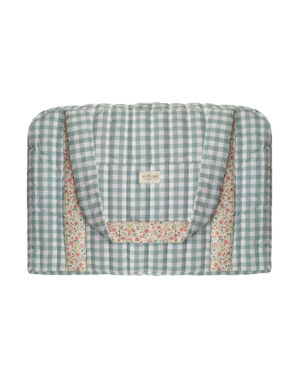 Bolso Maternidad Vichy Menta
