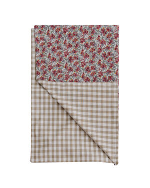 Funda Nórdica Cama Liberty Malen + Vichy beige